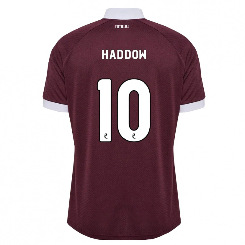Danxen Men Aiden Haddow #10 Burgundy White Home Jersey 2026/27 T-Shirt
