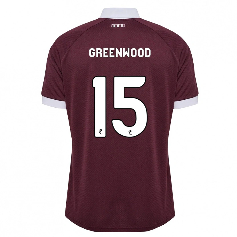 Danxen Men Brodie Greenwood #15 Burgundy White Home Jersey 2026/27 T-Shirt