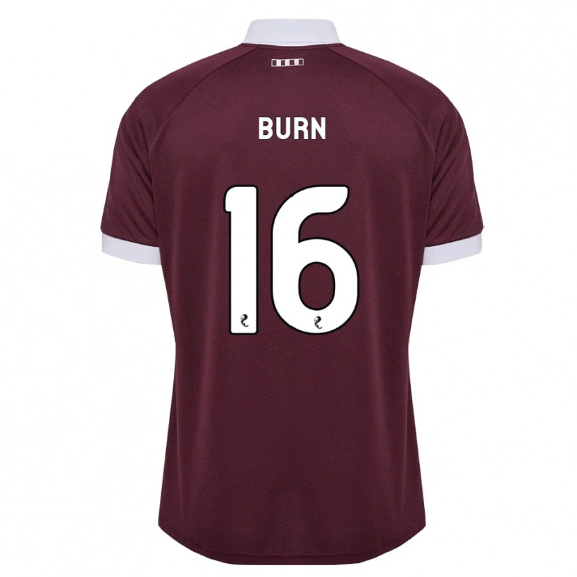 Danxen Men Gregor Burn #16 Burgundy White Home Jersey 2026/27 T-Shirt