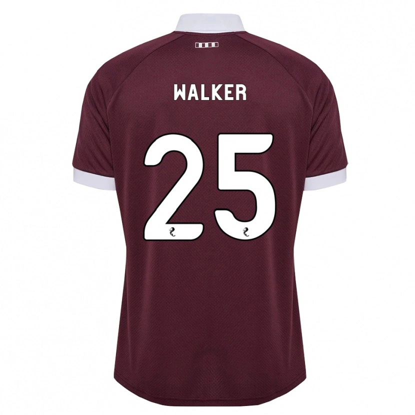 Danxen Men Liam Walker #25 Burgundy White Home Jersey 2026/27 T-Shirt