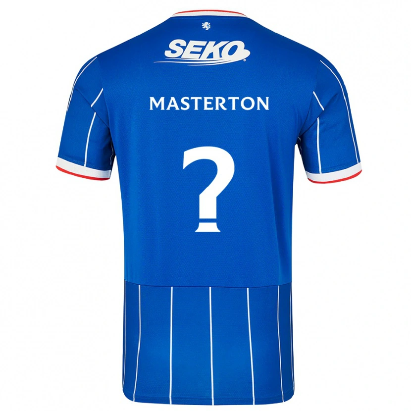 Danxen Men Ollie Masterton #0 Red Blue White Home Jersey 2026/27 T-Shirt