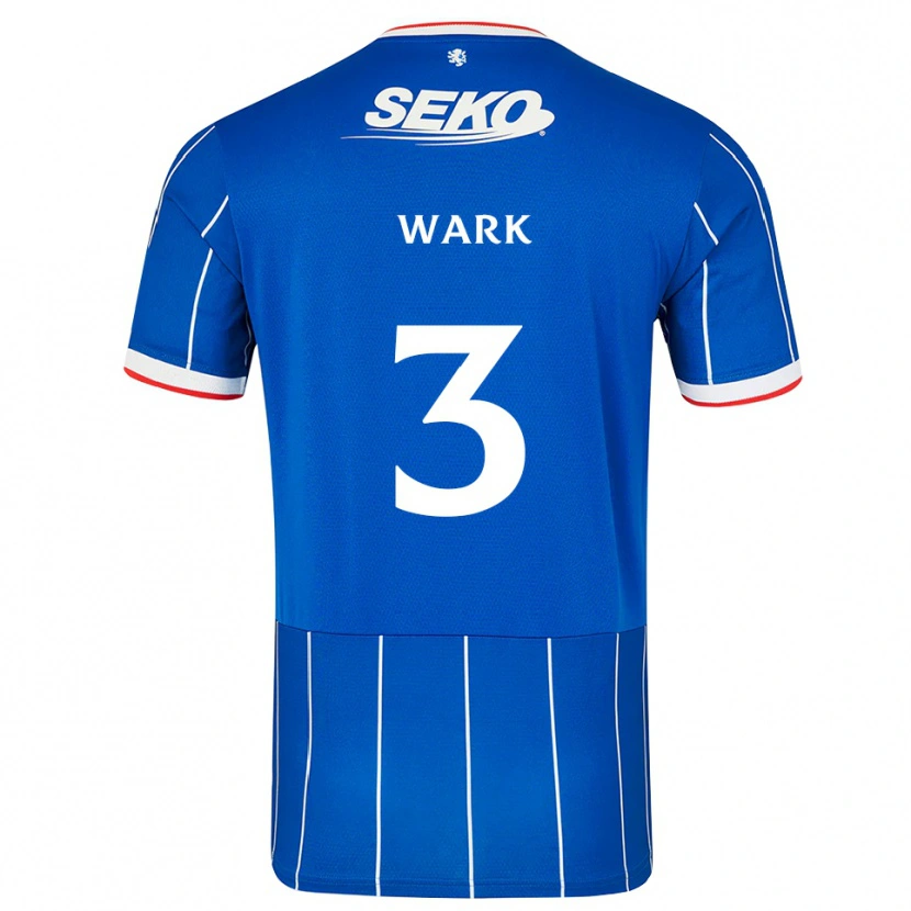 Danxen Men Lyle Wark #3 Red Blue White Home Jersey 2026/27 T-Shirt