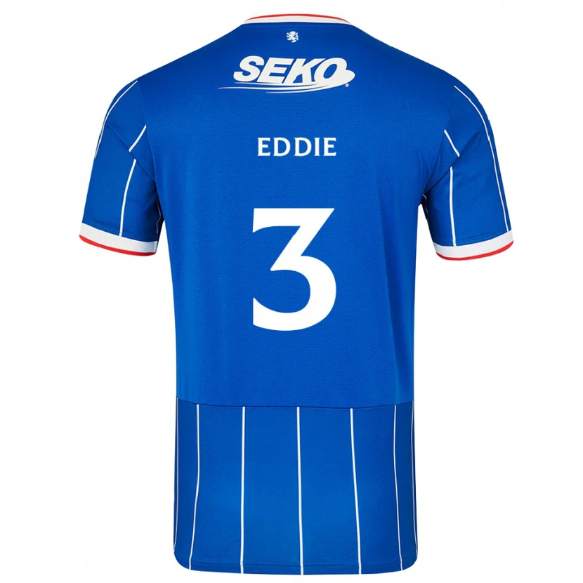 Danxen Men Leah Eddie #3 Red Blue White Home Jersey 2026/27 T-Shirt