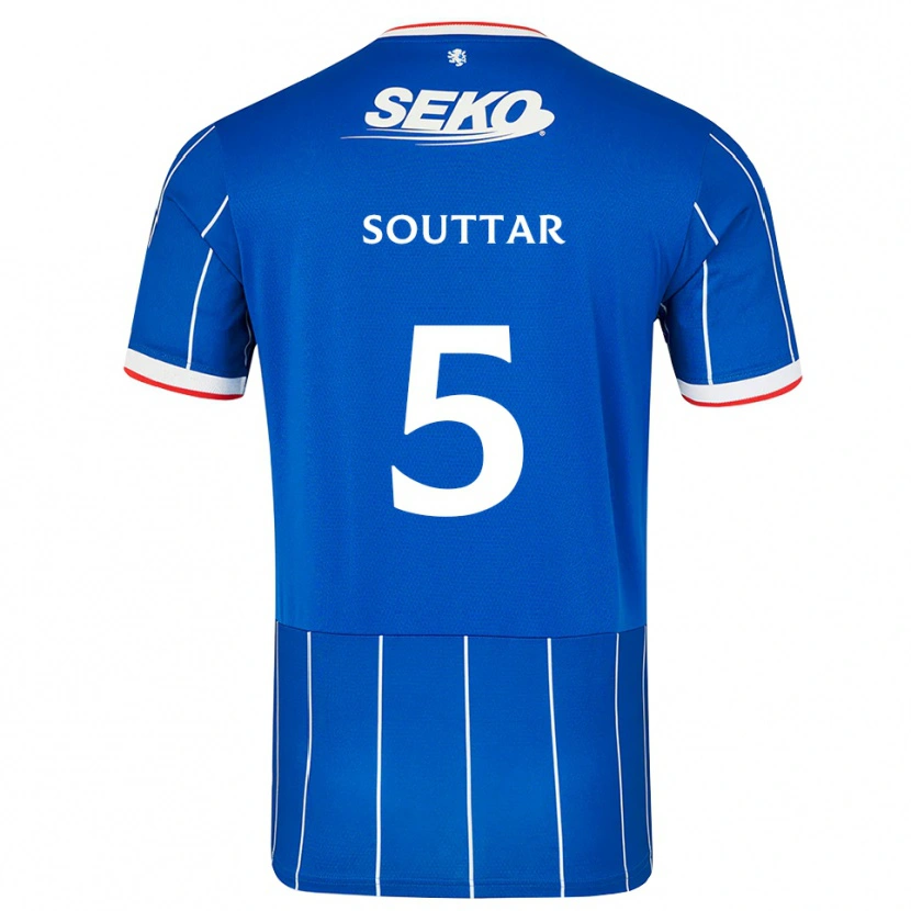 Danxen Men John Souttar #5 Red Blue White Home Jersey 2026/27 T-Shirt