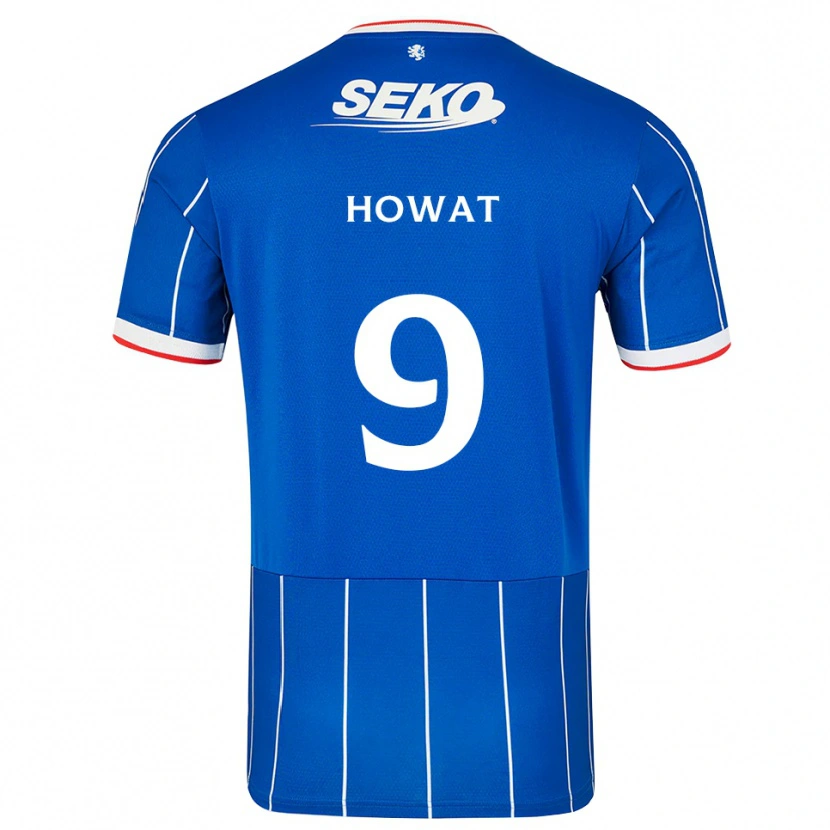 Danxen Men Kirsty Howat #9 Red Blue White Home Jersey 2026/27 T-Shirt
