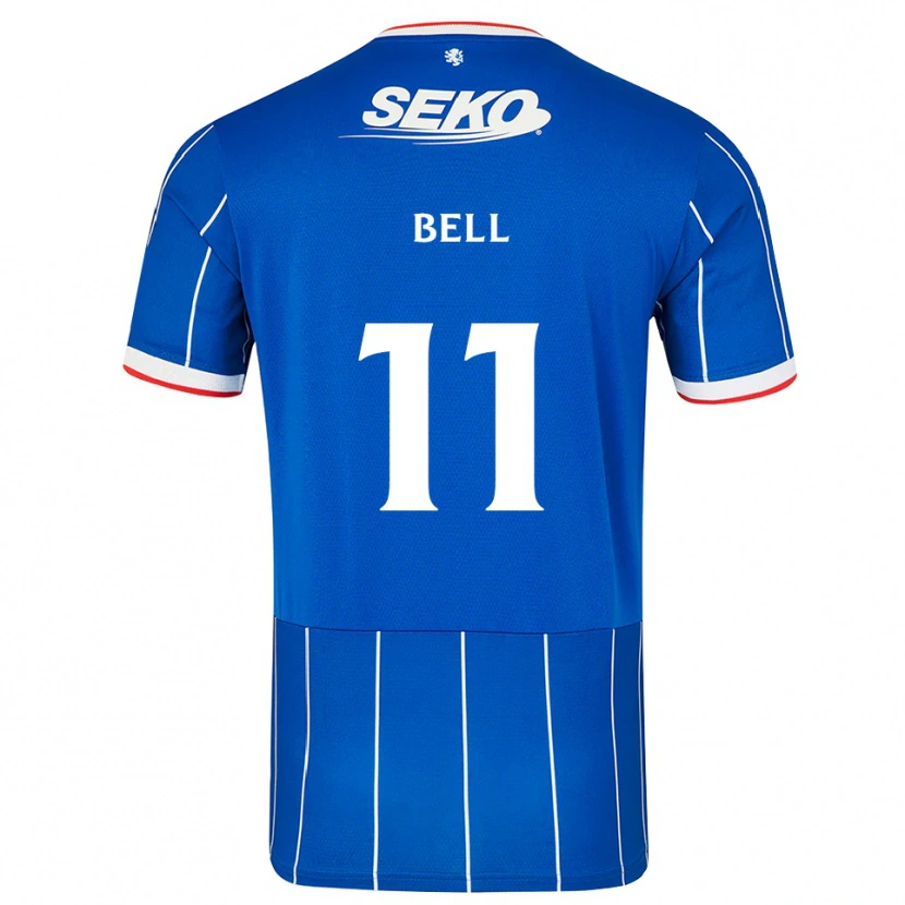 Danxen Men Megan Bell #11 Red Blue White Home Jersey 2026/27 T-Shirt