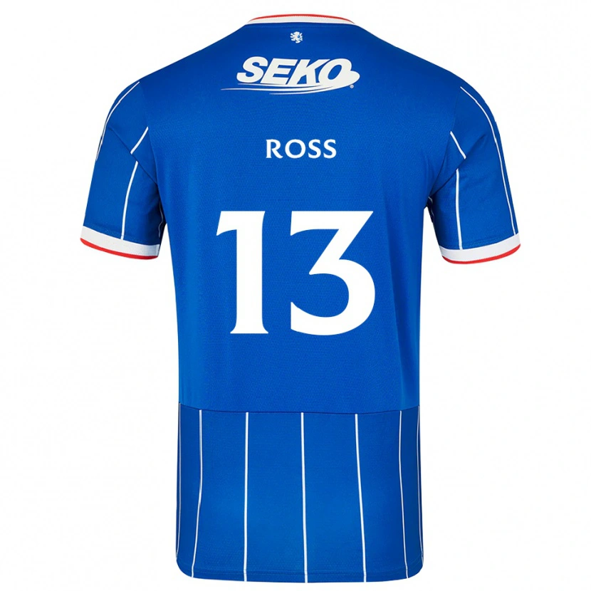 Danxen Men Jane Ross #13 Red Blue White Home Jersey 2026/27 T-Shirt