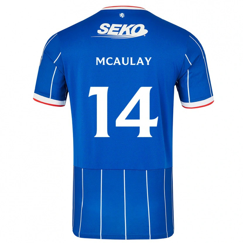 Danxen Men Mia Mcaulay #14 Red Blue White Home Jersey 2026/27 T-Shirt