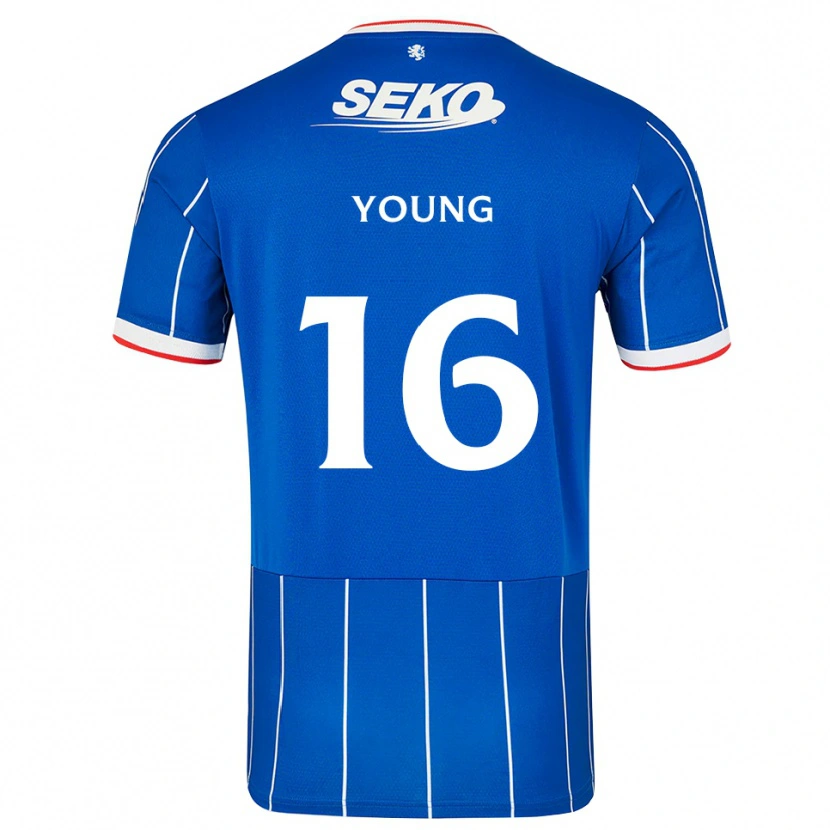 Danxen Men Calum Young #16 Red Blue White Home Jersey 2026/27 T-Shirt