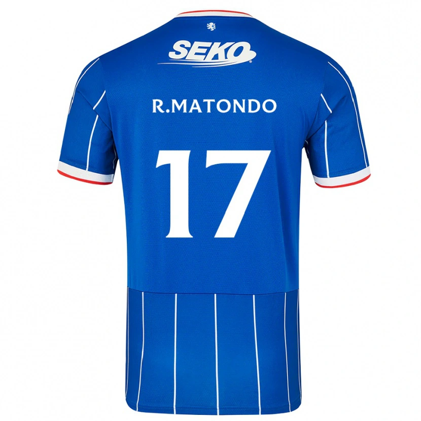 Danxen Men Rabbi Matondo #17 Red Blue White Home Jersey 2026/27 T-Shirt