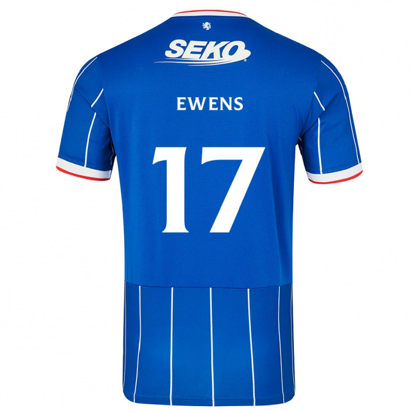 Danxen Men Sarah Ewens #17 Red Blue White Home Jersey 2026/27 T-Shirt