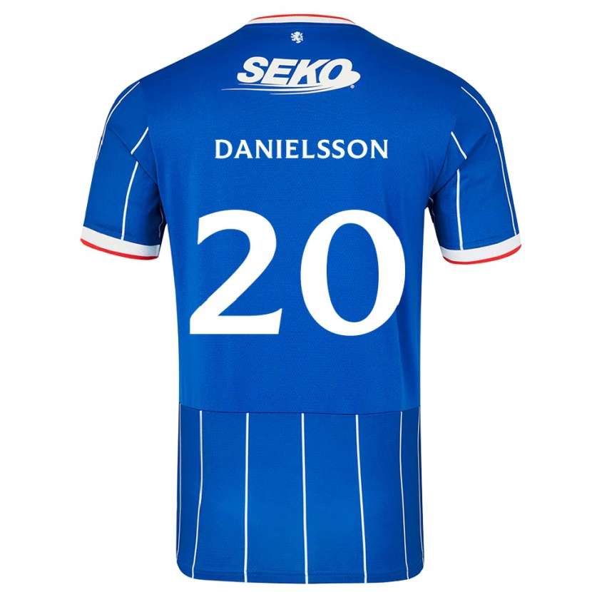 Danxen Men Jenny Julia Danielsson #20 Red Blue White Home Jersey 2026/27 T-Shirt