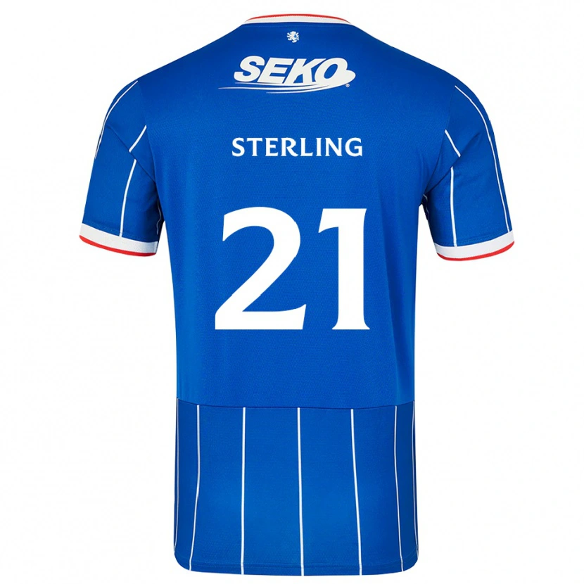 Danxen Men Dujon Sterling #21 Red Blue White Home Jersey 2026/27 T-Shirt