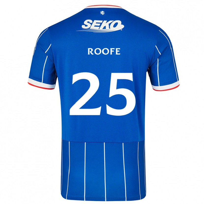 Danxen Men Kemar Roofe #25 Red Blue White Home Jersey 2026/27 T-Shirt