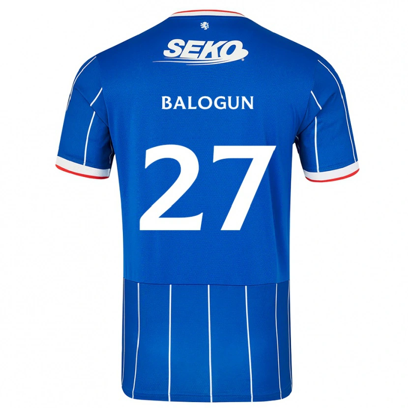 Danxen Men Leon Balogun #27 Red Blue White Home Jersey 2026/27 T-Shirt
