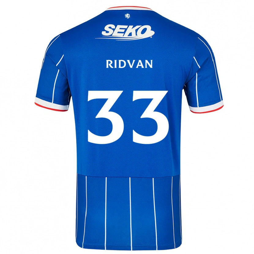 Danxen Men Rıdvan Yılmaz #33 Red Blue White Home Jersey 2026/27 T-Shirt