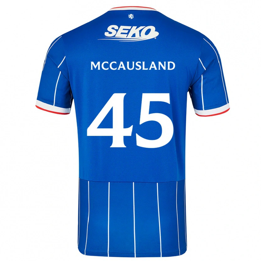 Danxen Men Ross Mccausland #45 Red Blue White Home Jersey 2026/27 T-Shirt