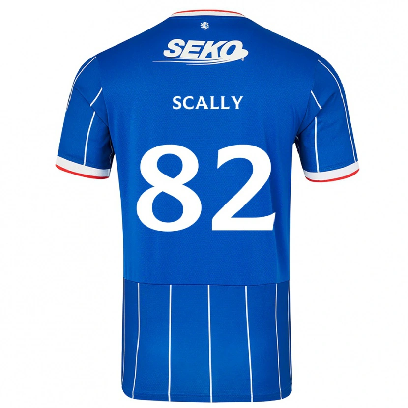 Danxen Men Ashton Scally #82 Red Blue White Home Jersey 2026/27 T-Shirt