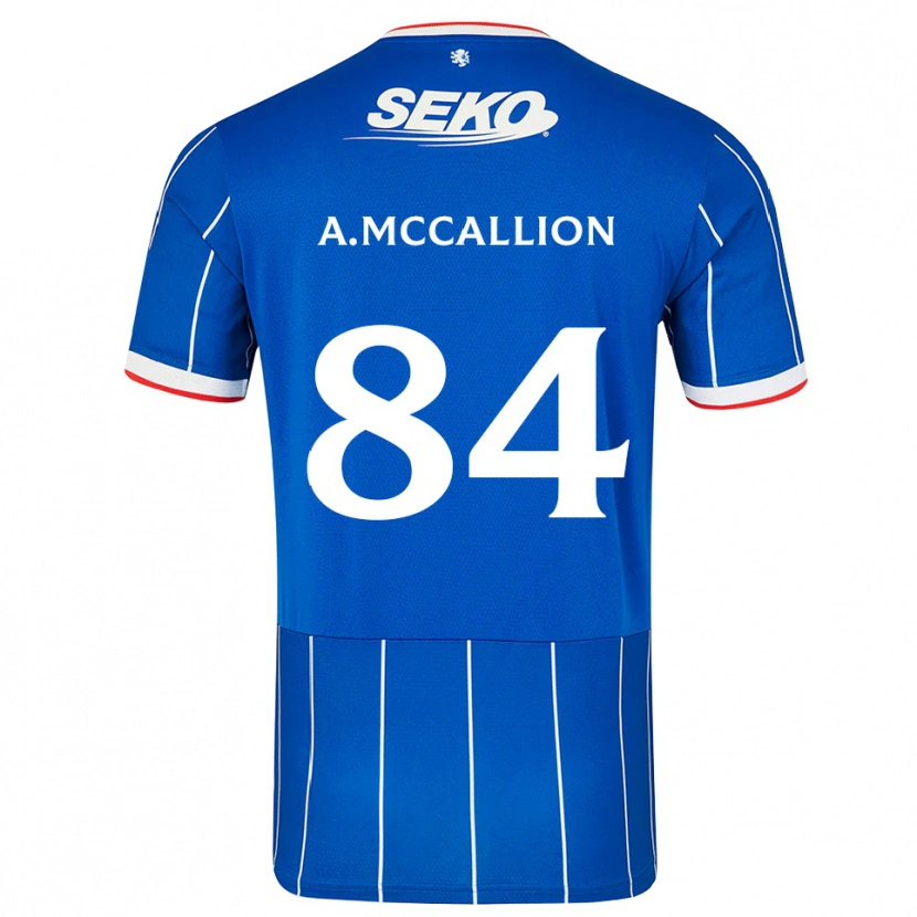 Danxen Men Aiden Mccallion #84 Red Blue White Home Jersey 2026/27 T-Shirt