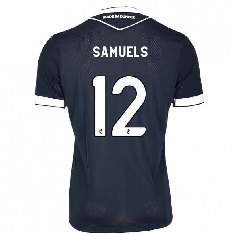 Danxen Men Imari Samuels #12 Midnightblue White Home Jersey 2026/27 T-Shirt