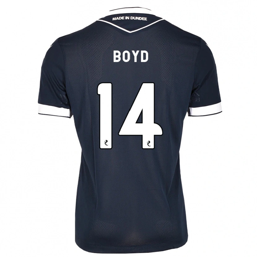 Danxen Men Travis Boyd #14 Midnightblue White Home Jersey 2026/27 T-Shirt