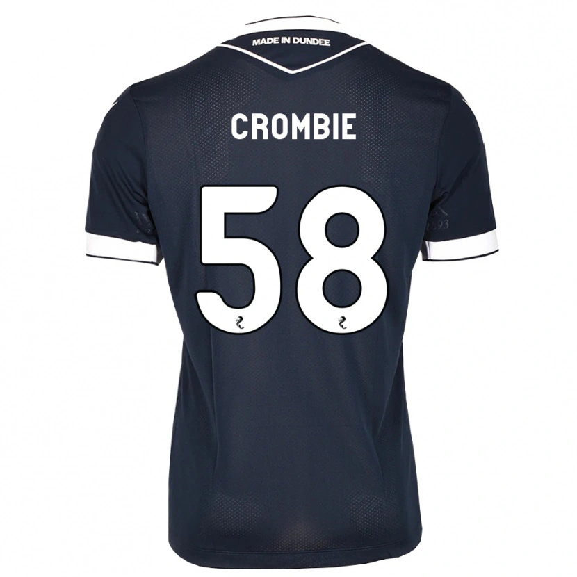 Danxen Men Ethan Crombie #58 Midnightblue White Home Jersey 2026/27 T-Shirt