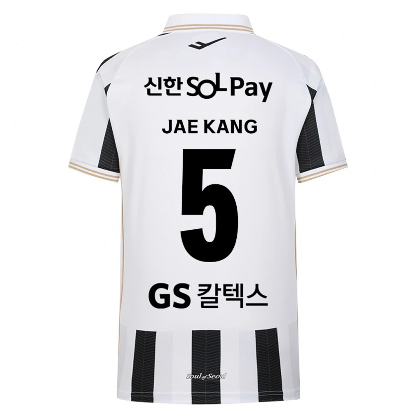 Danxen Men Jae-Kang Kim #5 Black White Away Jersey 2026/27 T-Shirt