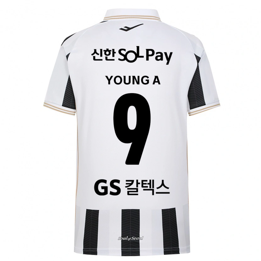 Danxen Men Young-A Yoo #9 Black White Away Jersey 2026/27 T-Shirt