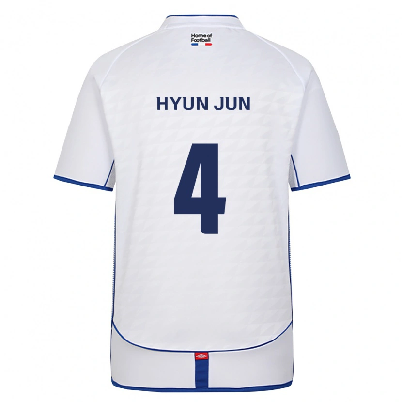 Danxen Men Hyun-Jun Roh #4 Black White Red Away Jersey 2026/27 T-Shirt