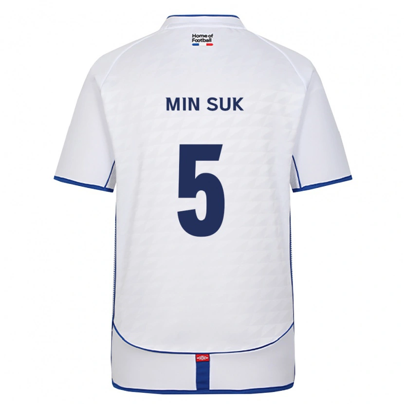 Danxen Men Min Suk #5 Black White Red Away Jersey 2026/27 T-Shirt