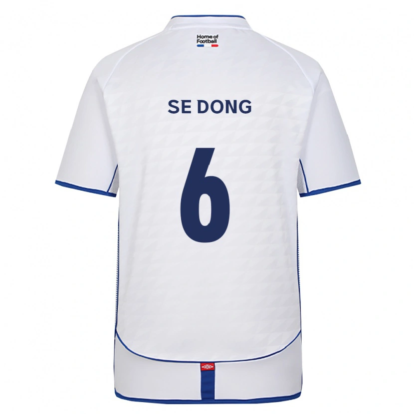 Danxen Men Se-Dong Chang #6 Black White Red Away Jersey 2026/27 T-Shirt