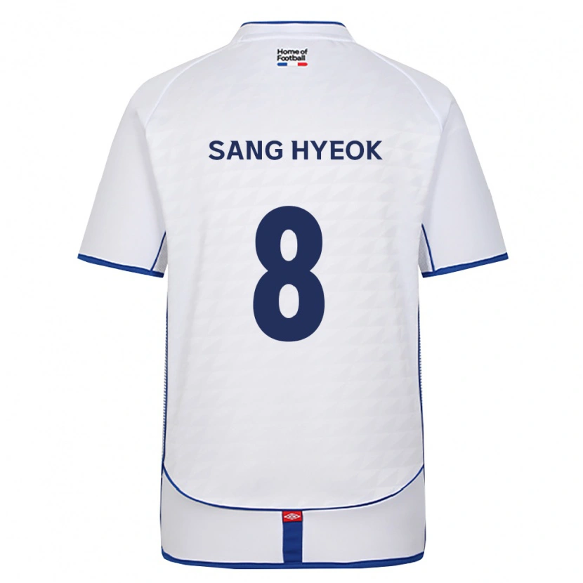 Danxen Men Sang-Hyeok Park #8 Black White Red Away Jersey 2026/27 T-Shirt