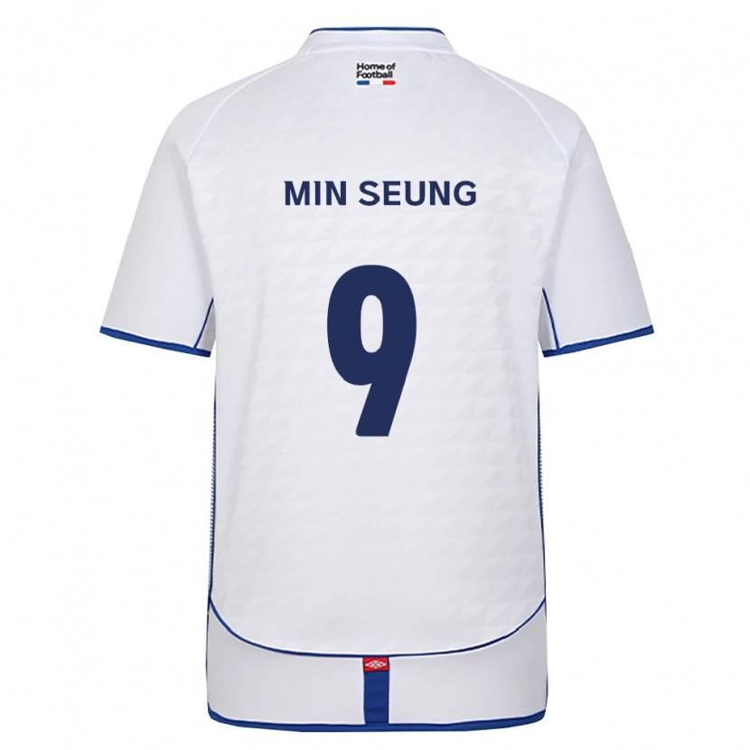 Danxen Men Min-Seung Jeon #9 Black White Red Away Jersey 2026/27 T-Shirt