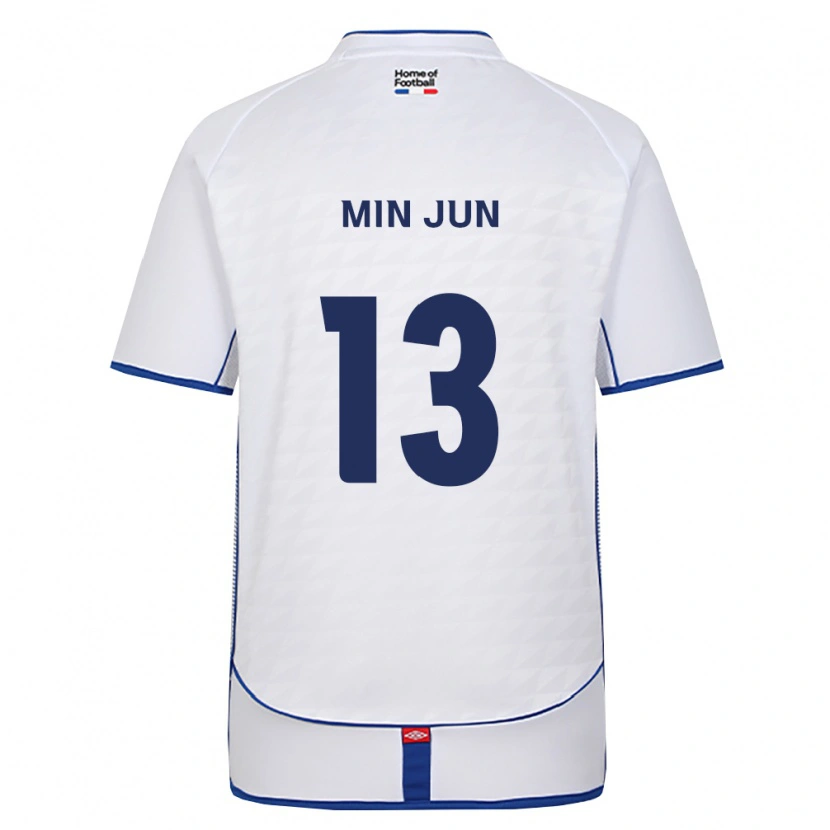 Danxen Men Min-Jun Yeo #13 Black White Red Away Jersey 2026/27 T-Shirt