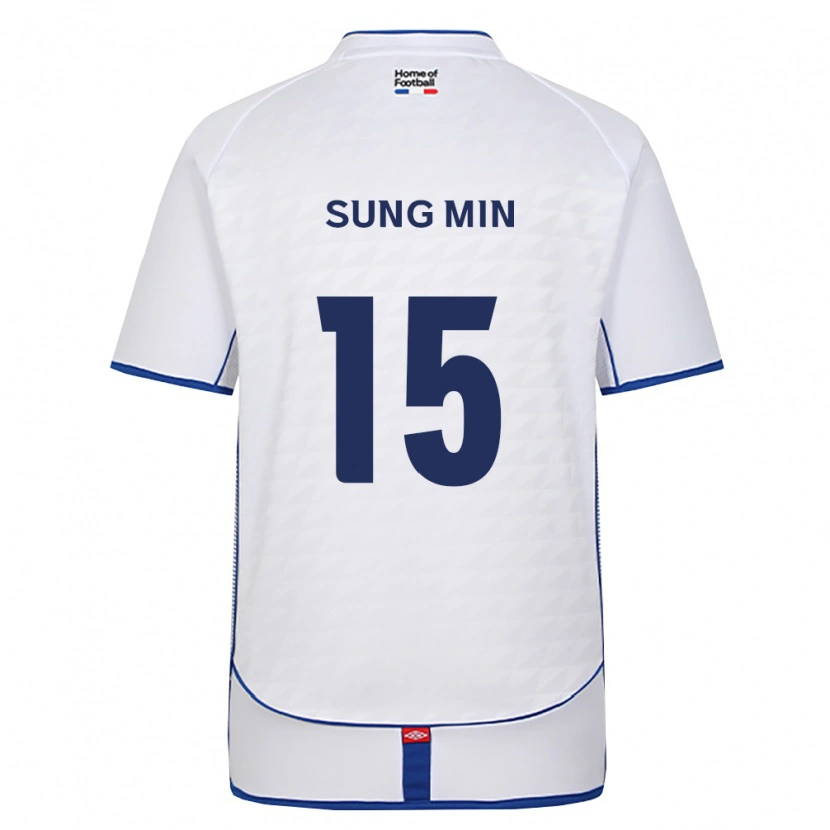 Danxen Men Sung-Min Jung #15 Black White Red Away Jersey 2026/27 T-Shirt