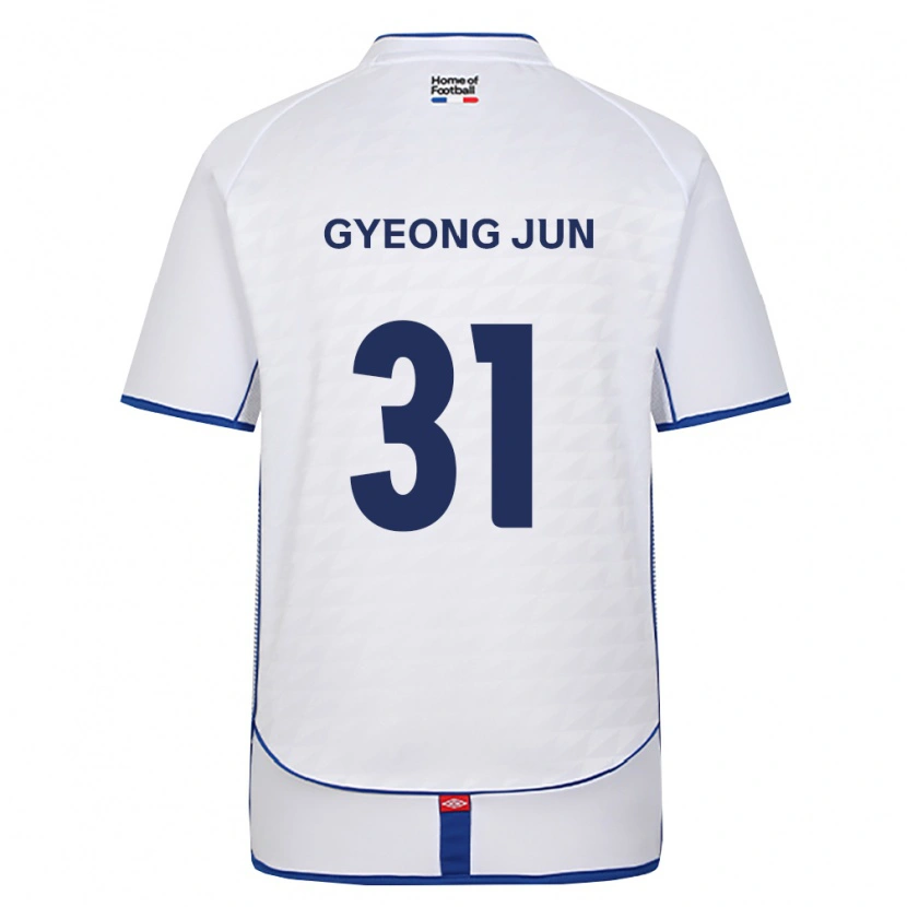 Danxen Men Gyeong-Jun Lee #31 Black White Red Away Jersey 2026/27 T-Shirt