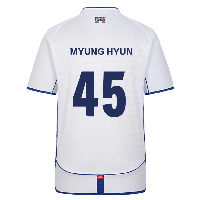 Danxen Men Myung-Hyun Hwang #45 Black White Red Away Jersey 2026/27 T-Shirt