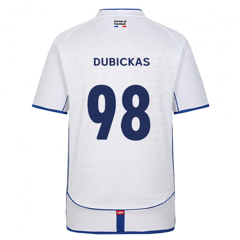 Danxen Men Edgaras Dubickas #98 Black White Red Away Jersey 2026/27 T-Shirt