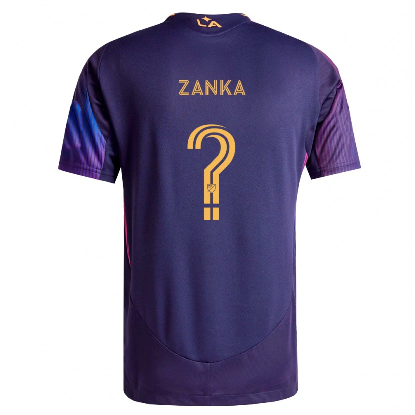 Danxen Men Zanka #0 Deep Purple Yellow Away Jersey 2026/27 T-Shirt