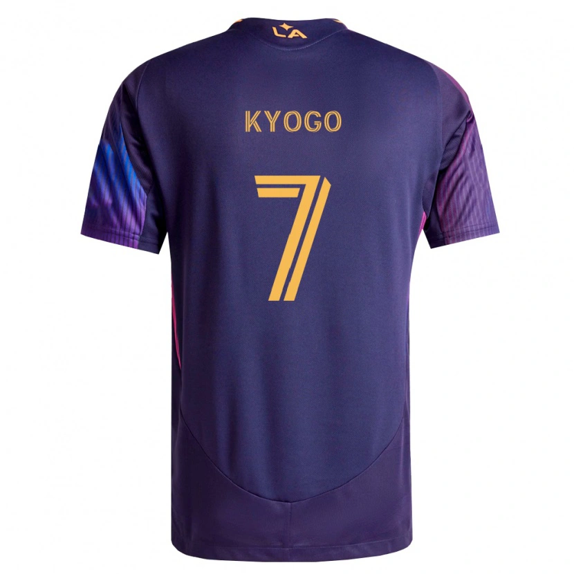 Danxen Men Kyogo Furuhashi #7 Deep Purple Yellow Away Jersey 2026/27 T-Shirt