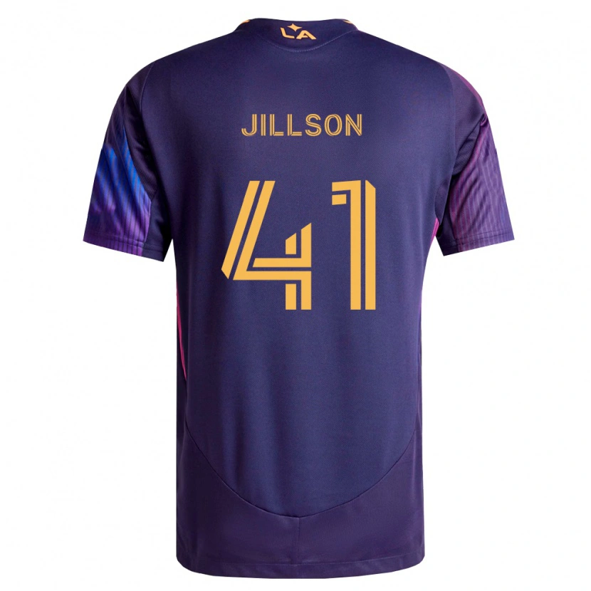 Danxen Men Simon Jillson #41 Deep Purple Yellow Away Jersey 2026/27 T-Shirt