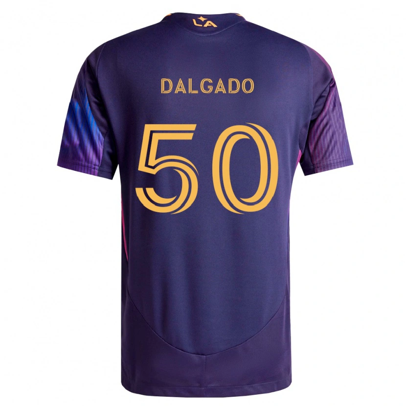 Danxen Men Riley Dalgado #50 Deep Purple Yellow Away Jersey 2026/27 T-Shirt