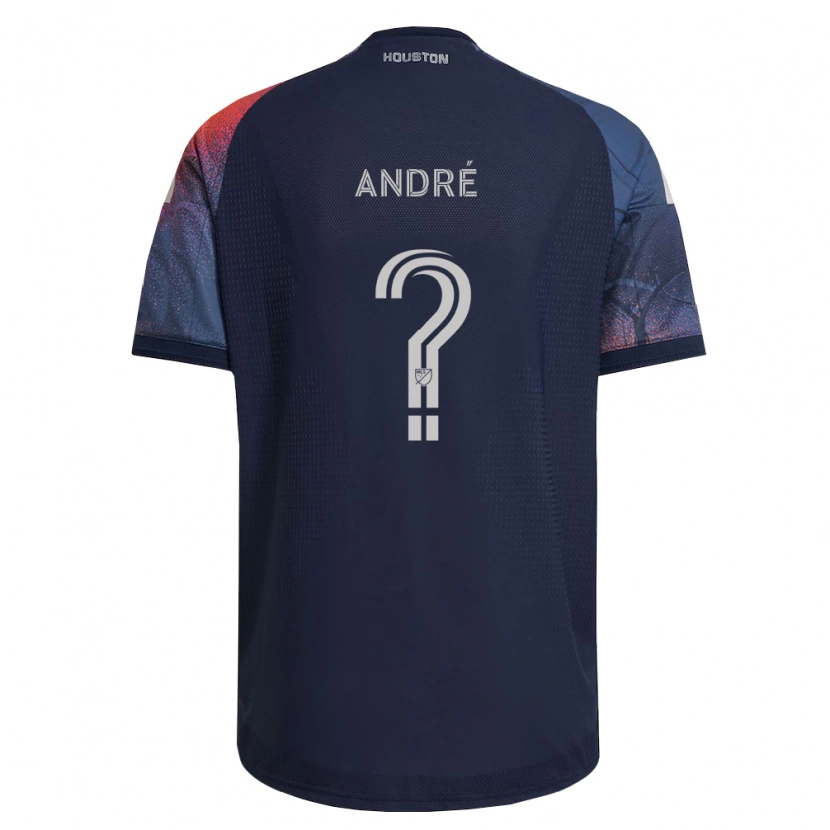 Danxen Men Vitor André #0 Deep Blue White Orange Away Jersey 2026/27 T-Shirt