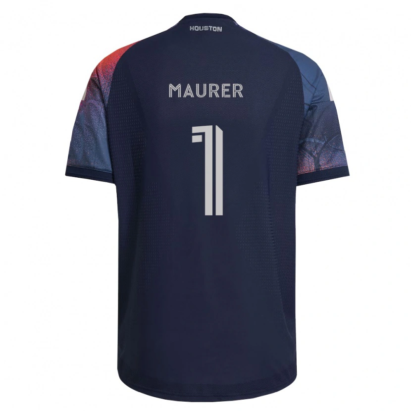 Danxen Men Jimmy Maurer #1 Deep Blue White Orange Away Jersey 2026/27 T-Shirt