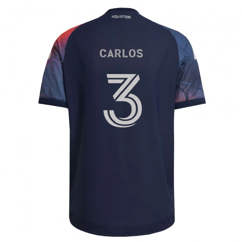 Danxen Men Antônio Carlos #3 Deep Blue White Orange Away Jersey 2026/27 T-Shirt
