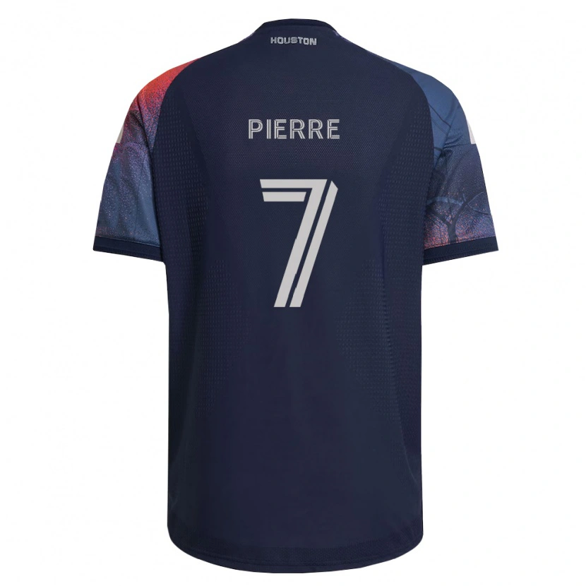 Danxen Men Kenzynton Pierre #7 Deep Blue White Orange Away Jersey 2026/27 T-Shirt