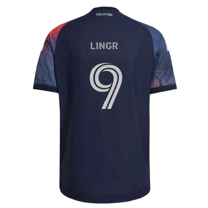 Danxen Men Ondrej Lingr #9 Deep Blue White Orange Away Jersey 2026/27 T-Shirt