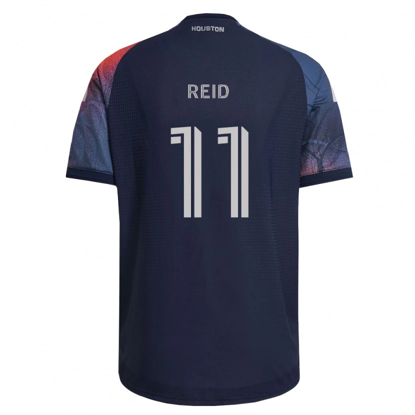 Danxen Men Isaiah Reid #11 Deep Blue White Orange Away Jersey 2026/27 T-Shirt