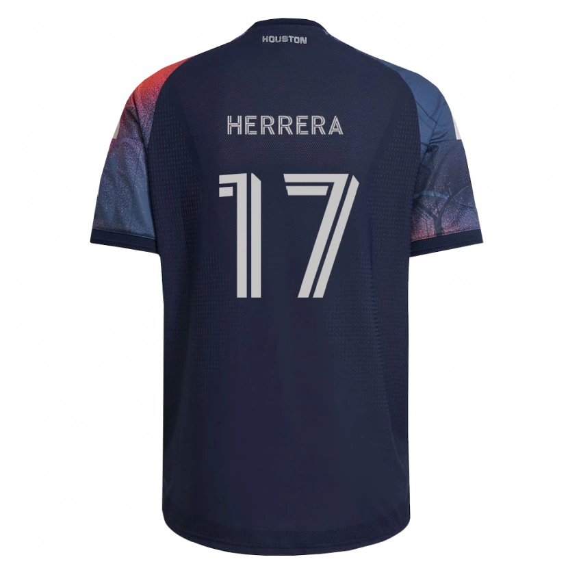 Danxen Men D'alessandro Herrera #17 Deep Blue White Orange Away Jersey 2026/27 T-Shirt