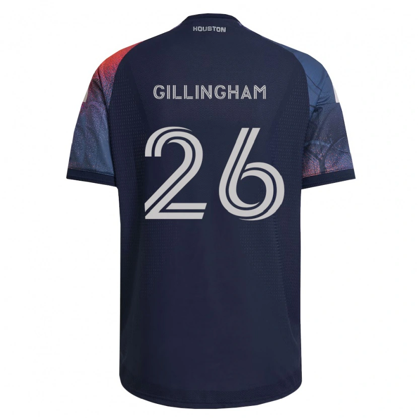 Danxen Men Blake Gillingham #26 Deep Blue White Orange Away Jersey 2026/27 T-Shirt